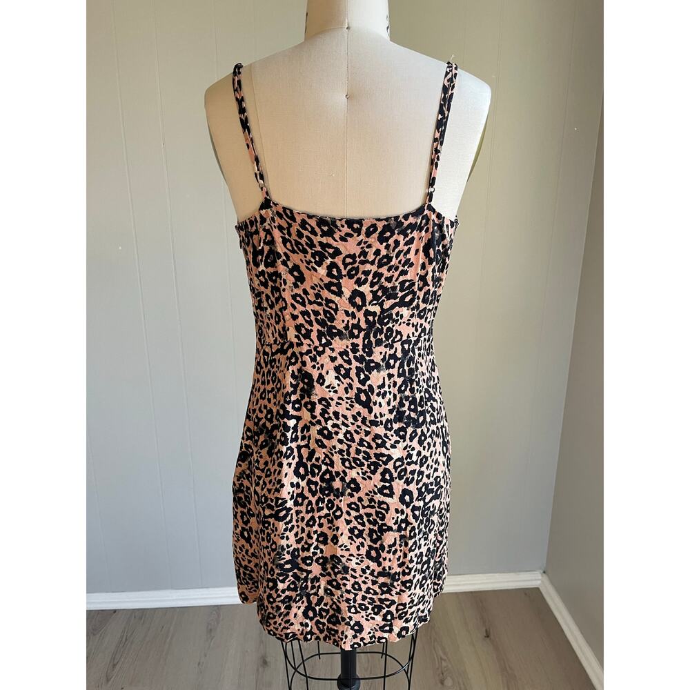 Aritzia Wilfred Isabelle Leopard Print Mini Slip … - image 5